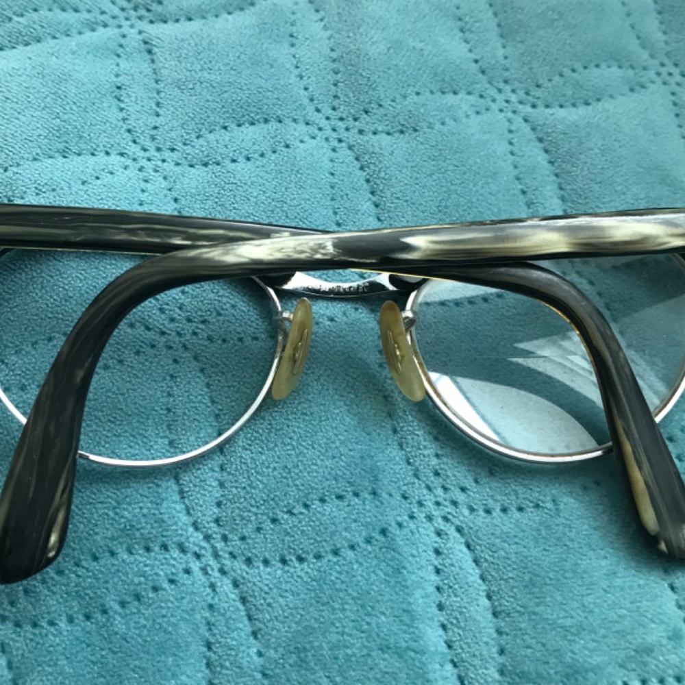 Vintage Cateye Silver Leaf Frames - image 6